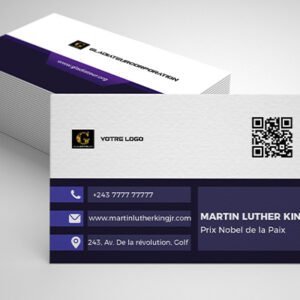 100 cartes de visite tape à l'oeil