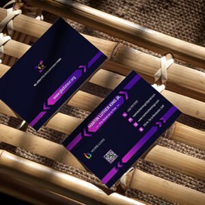 100 Cartes design noir élégant